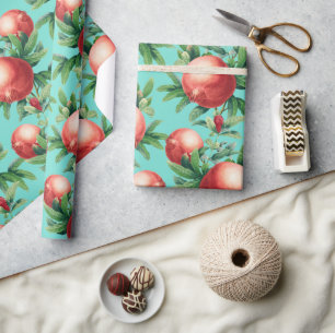 Granatapfelmuster  geschenkpapier