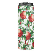 Granatäpfelmuster Thermosbecher (Rückseite)