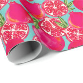 Granatapfelpapier Geschenkpapier (Rolleneckpunkt)