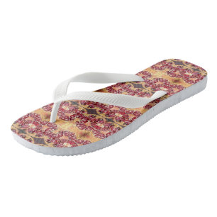 Granatapfelsamen-Muster Badesandalen