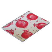 Granatäpple Anteckningsbok Notizblock (Linke Seite)