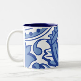 Granatblut Zweifarbige Tasse
