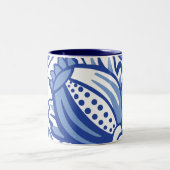 Granatblut Zweifarbige Tasse (Mittel)