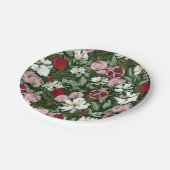 Granatblüter Pappteller (Schrägansicht)