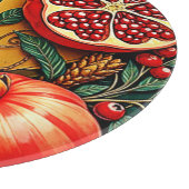 Granate Elegante Kunst, Dichtung und Musik Schneidebrett (Ecke)