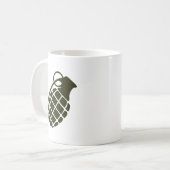 Granate Kaffeetasse (Vorderseite Links)