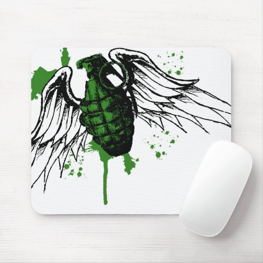 Granate Mousepad (Mit Mouse)