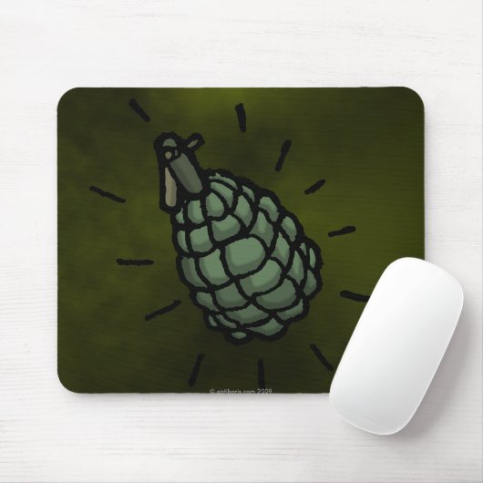 Granate Mousepad (Mit Mouse)