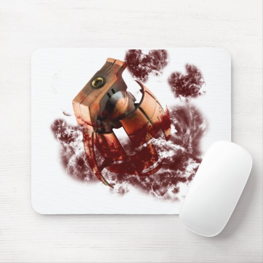 Granate Mousepad (Mit Mouse)