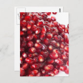 Granatkerne Postkarte (Vorne/Hinten)