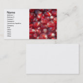 Granatkerne Visitenkarte (Vorne/Hinten)