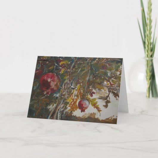 Granatmalerei Karte (Vorderseite)