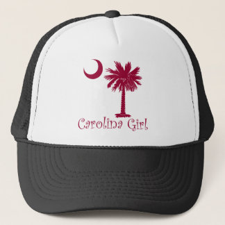 Granats-Carolina-MädchenPalmetto Truckerkappe