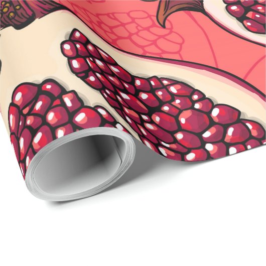 Granatscheiben 2 geschenkpapier (Rolleneckpunkt)