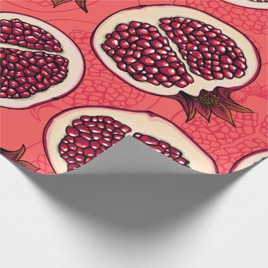 Granatscheiben 2 geschenkpapier (Ecke)