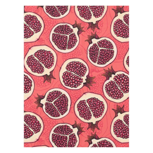 Granatscheiben 2 tischdecke (Vorderseite)