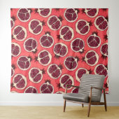 Granatscheiben 2 wandteppich (Beispiel (Horizontal))