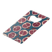 Granatscheiben Geldbeutel Flaschenöffner (Rückseite Schrägansicht)