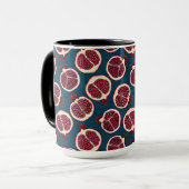 Granatscheiben Tasse (Vorderseite Links)