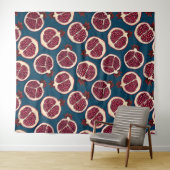 Granatscheiben Wandteppich (Beispiel (Horizontal))