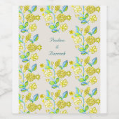 Granatwein Weinetikett (Einzelnes Label)