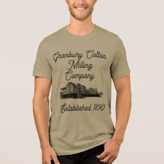 Granbury Cotton Milling Company T-Shirt Tri-Blend Shirt