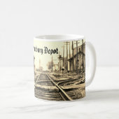 Granbury-Depot-Kaffeetasse Kaffeetasse (VorderseiteRechts)