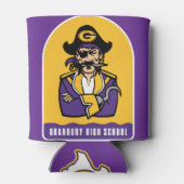 Granbury High School kann kühlen Dosenkühler (Rückseite)