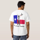 Granbury Texas Guinea Drop T - Shirt (Schwarz voll)