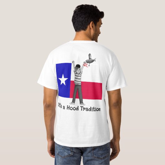 Granbury Texas Guinea Drop T - Shirt (Schwarz voll)
