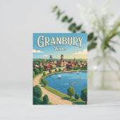 Granbury USA Postkarte (Stehend Vorderseite)