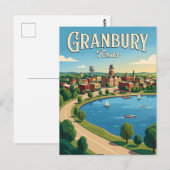 Granbury USA Postkarte (Vorne/Hinten)