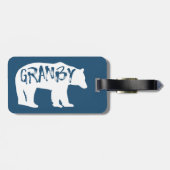 Granby Colorado Bär Gepäckanhänger (Rückseite horizontal)