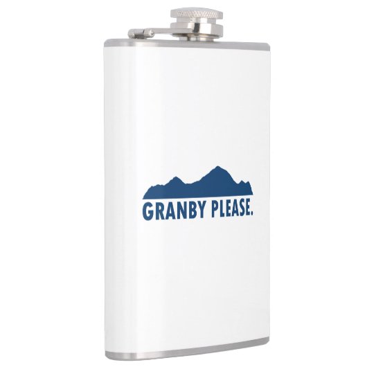 Granby Colorado Bitte Flachmann (Rechts)