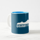 Granby Colorado Bitte Zweifarbige Tasse (Vorderseite Links)
