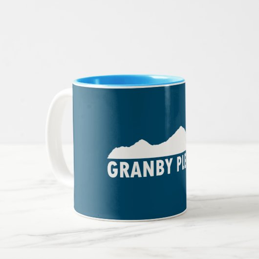 Granby Colorado Bitte Zweifarbige Tasse (Vorderseite Links)