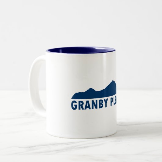 Granby Colorado Bitte Zweifarbige Tasse (Vorderseite Links)