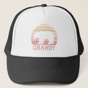 Granby Colorado Retro Bär Truckerkappe