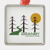 Granby Parco Civico-Ciani Ornament Aus Metall (Vorne)