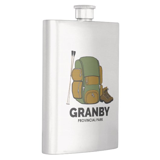 Granby Provincial Park Backpack Flachmann (Rechts)
