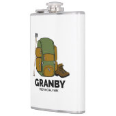 Granby Provincial Park Backpack Flachmann (Links)