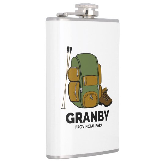 Granby Provincial Park Backpack Flachmann (Rechts)