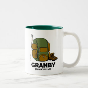 Granby Provincial Park Backpack Zweifarbige Tasse