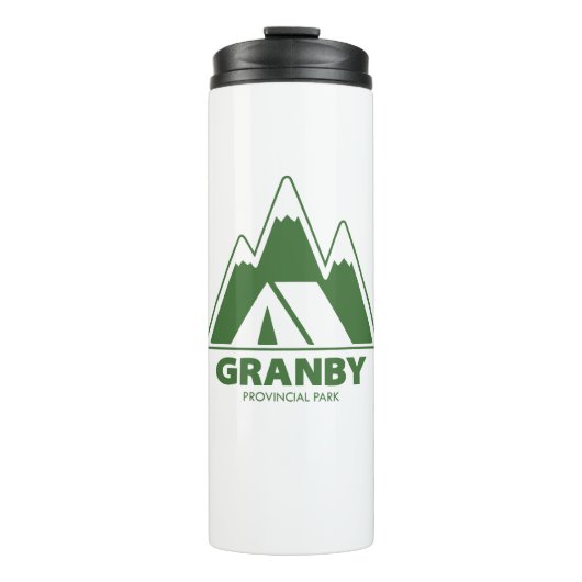Granby Provincial Park Bergcamping Thermosbecher (Vorderseite)