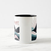 Granby Provincial Park Colored Hills Zweifarbige Tasse (Mittel)