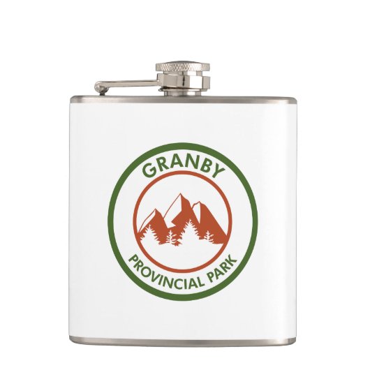 Granby Provincial Park Flachmann (Vorderseite)