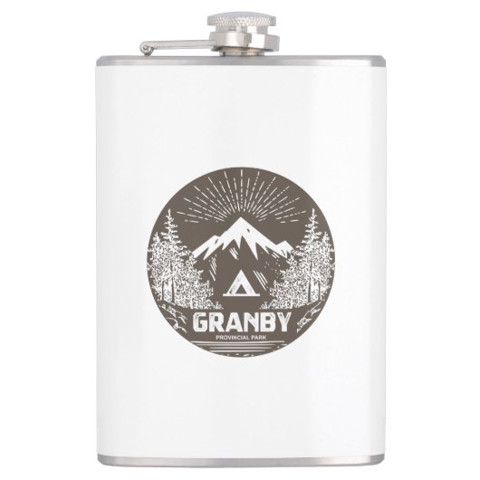 Granby Provincial Park Flachmann (Vorderseite)