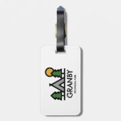 Granby Provincial Park Gepäckanhänger (Rückseite vertikal)