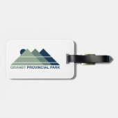 Granby Provincial Park Gepäckanhänger (Rückseite horizontal)