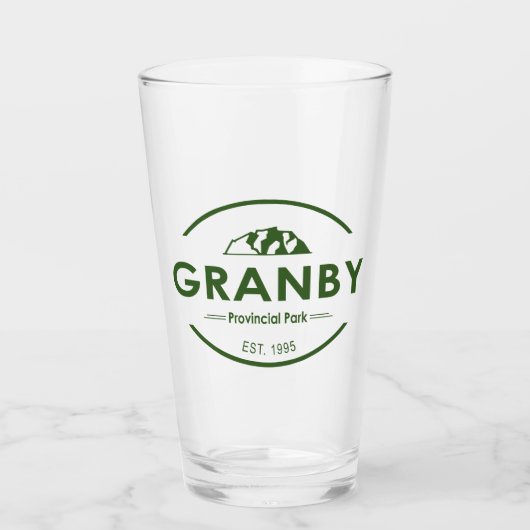 Granby Provincial Park Glas (Vorderseite)